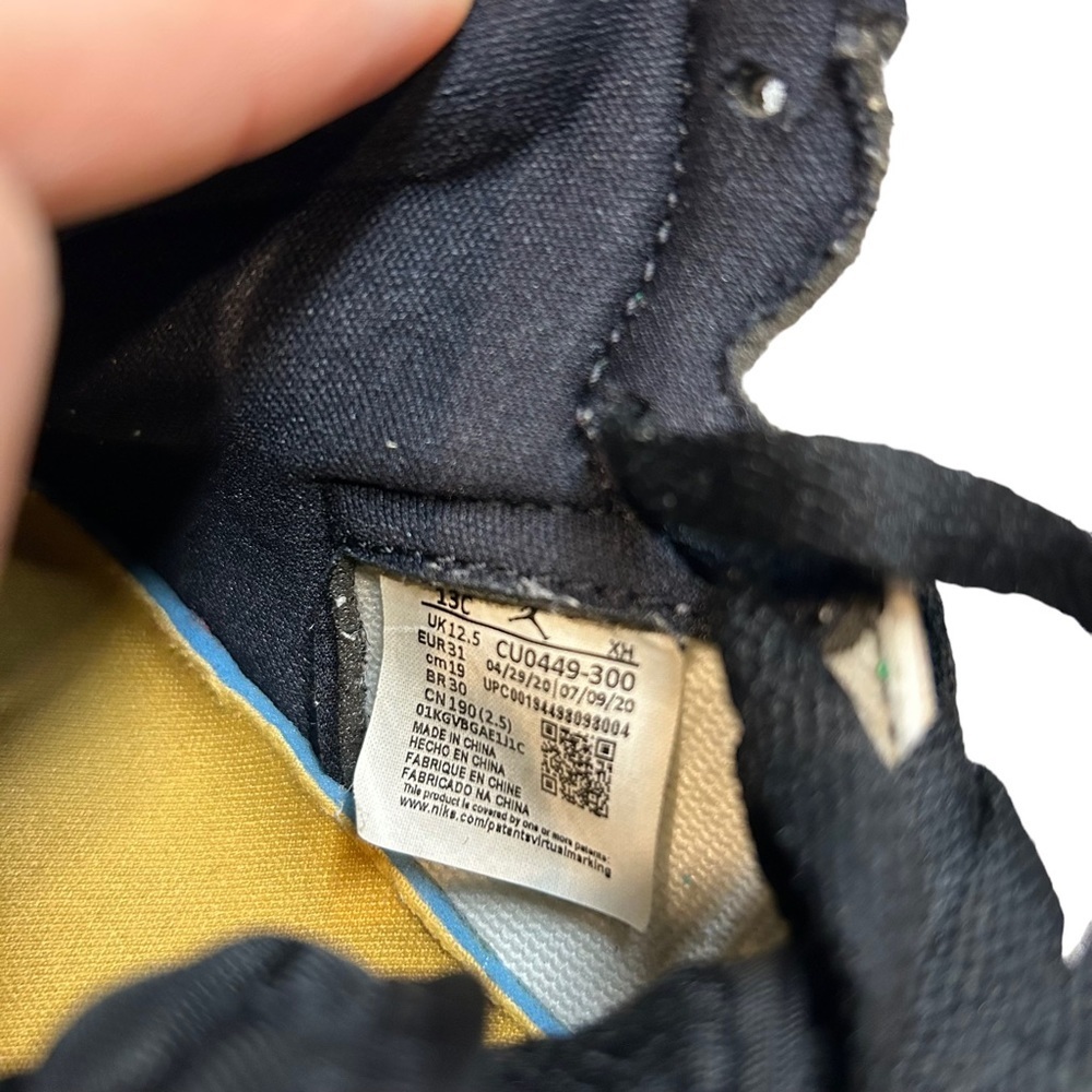 Jordan Shoes Kids Jordan 1 Retro High Lucky Green - Picture 5 of 7